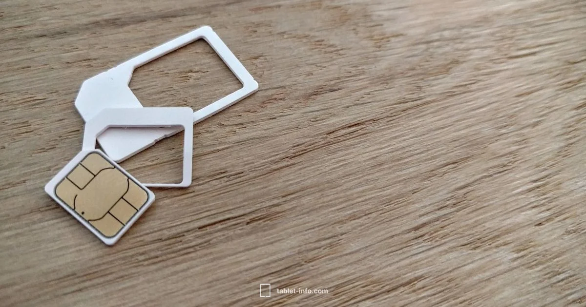 SIM on iPad - Tablet Info