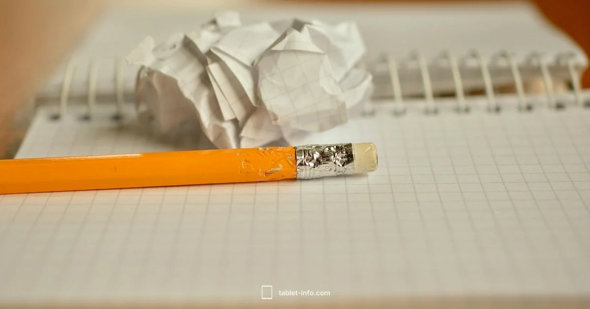 Pencil Guide - Tablet Info