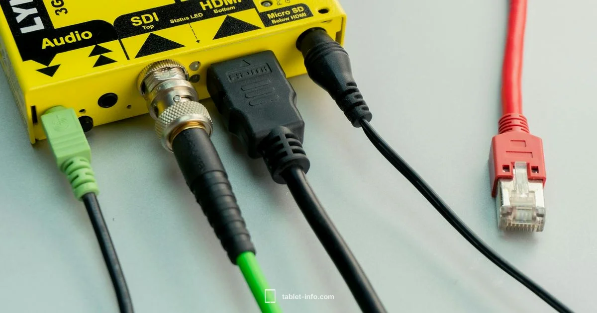 HDMI iPad Connection - Tablet Info