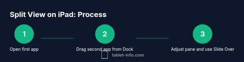 Tailwind infographic showing two-app Split View on iPad