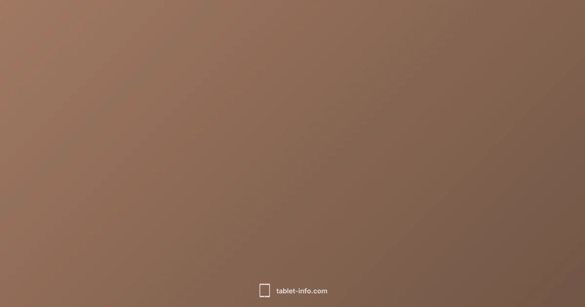 Reduce iPad System Data - Tablet Info (illustration)