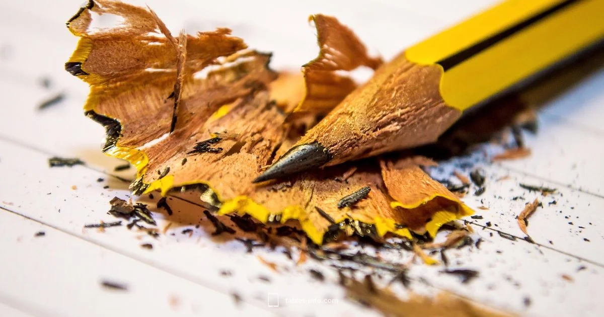 Pencil Tip Guide - Tablet Info