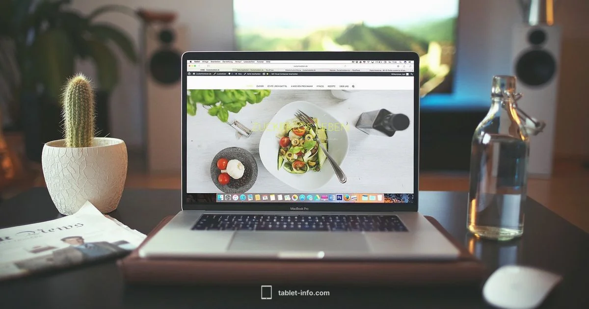 Second Screen Setup - Tablet Info