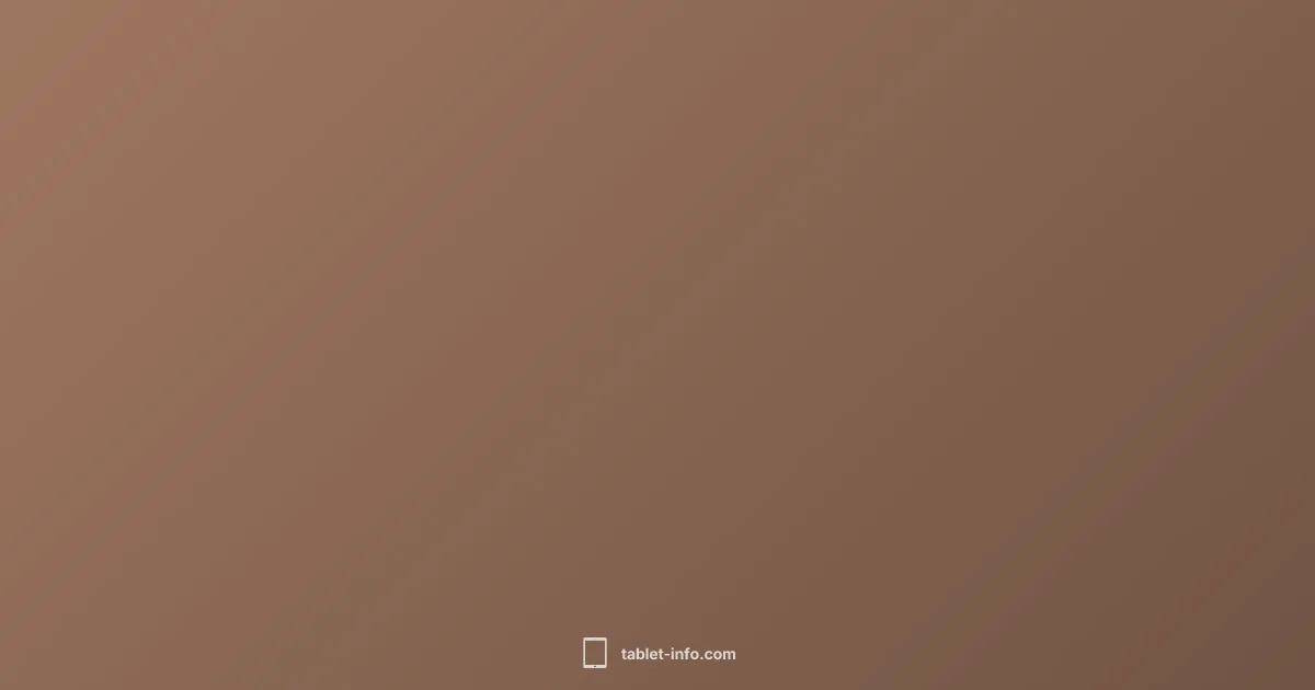 Memory Cleanup - Tablet Info (illustration)