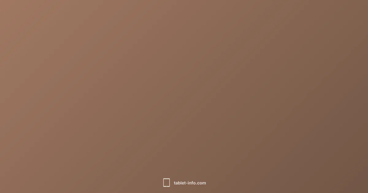 iPad Size Guide - Tablet Info (illustration)