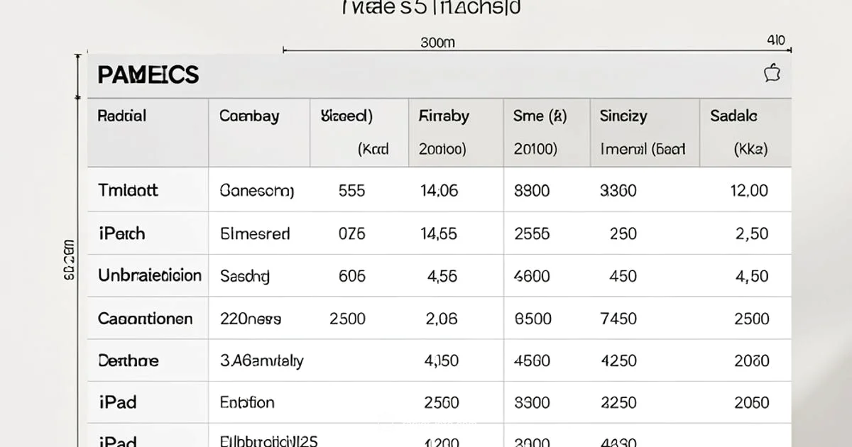 iPad Size Guide - Tablet Info