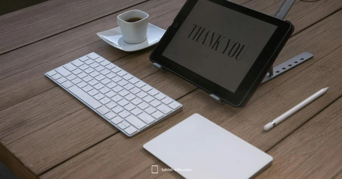 Find My Setup - Tablet Info