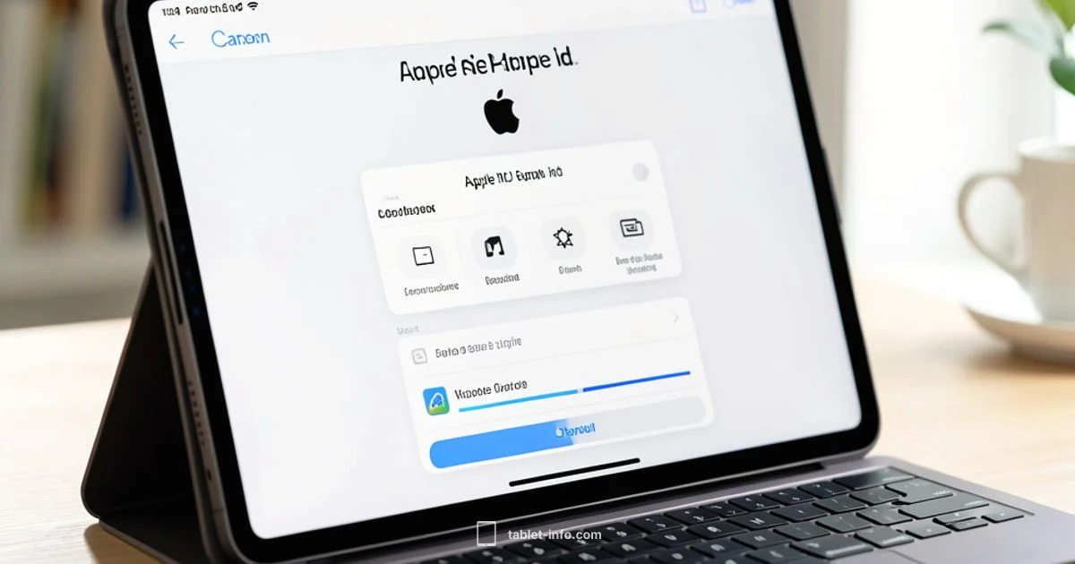 Apple ID Setup Apple ID Setup - Tablet Info