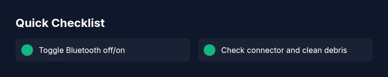 Checklist for fixing iPad keyboard issues