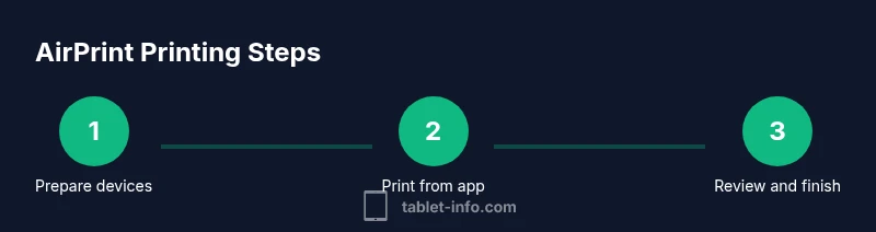 AirPrint process infographic