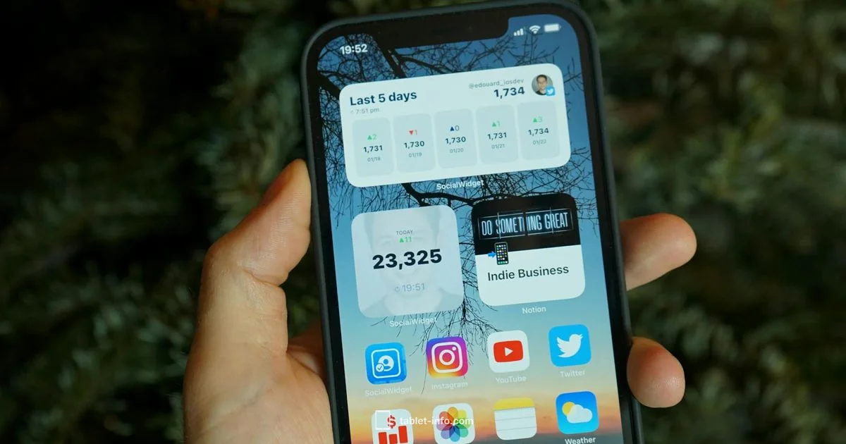 iPad Home Screen - Tablet Info