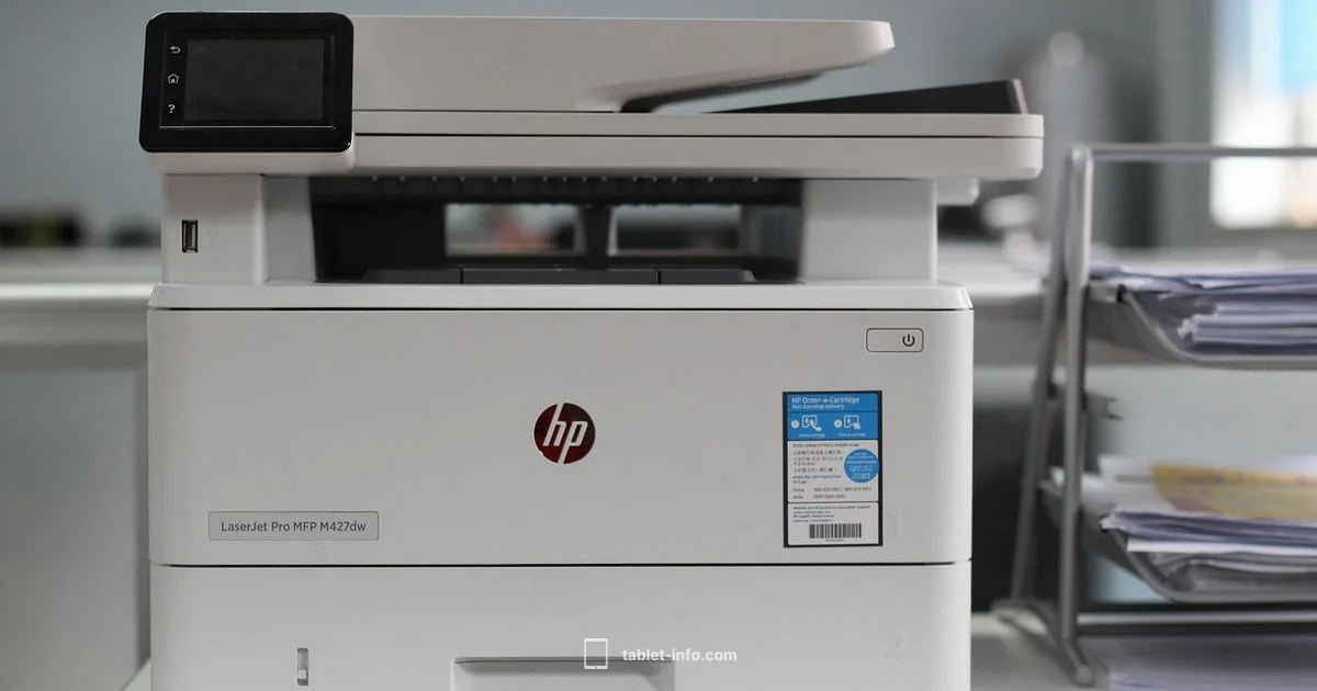 Printer Setup - Tablet Info